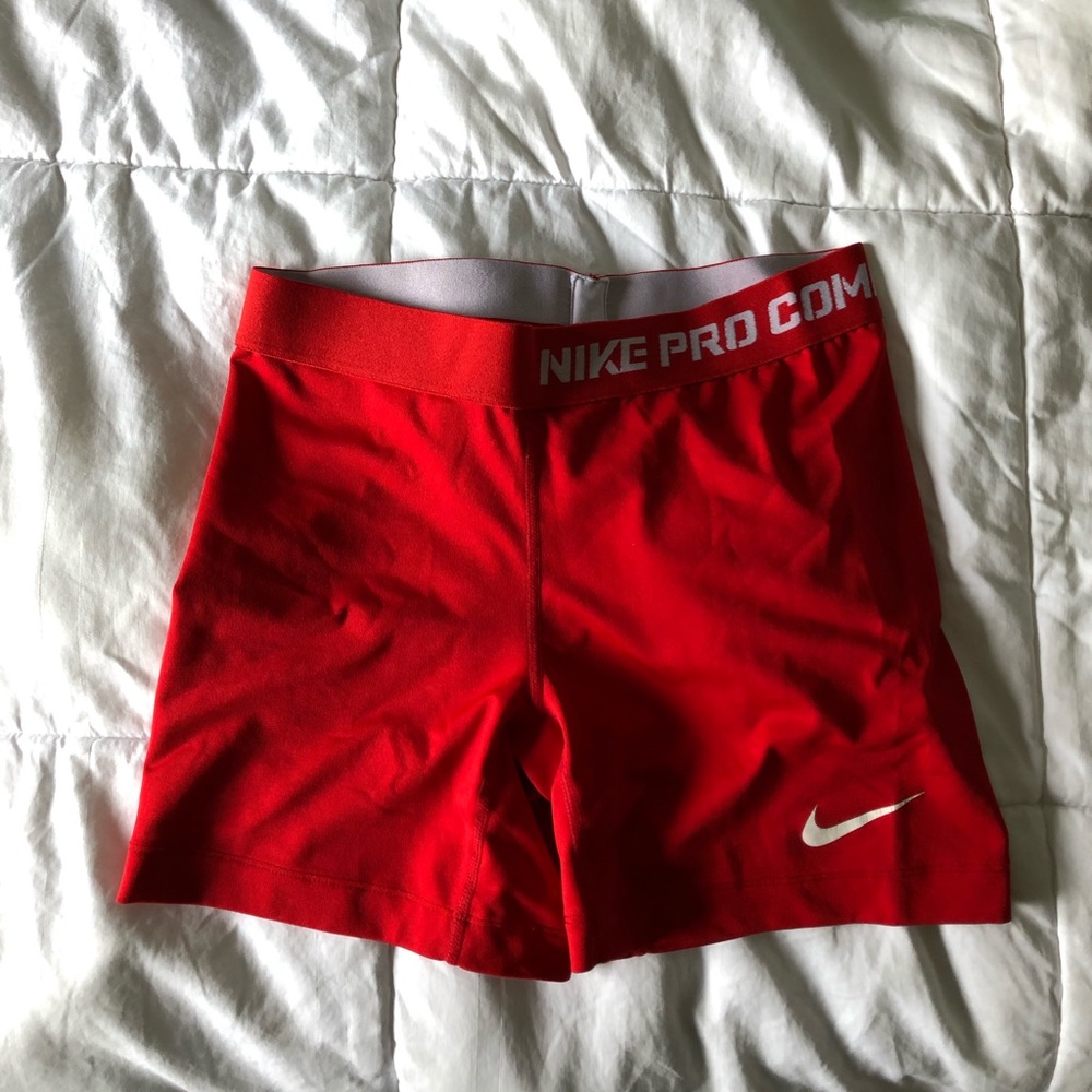 Nike pro combat dri fit shorts